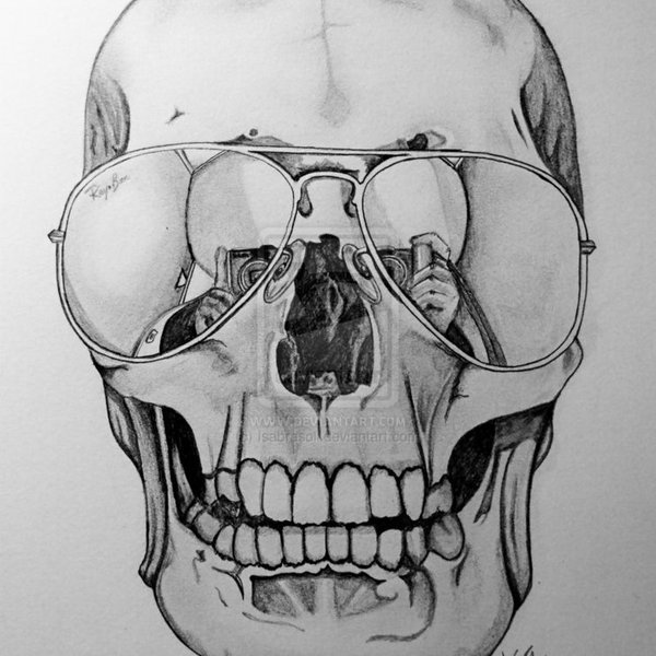 My skull    it  s me  dead  by isabrasoli d4txqel
