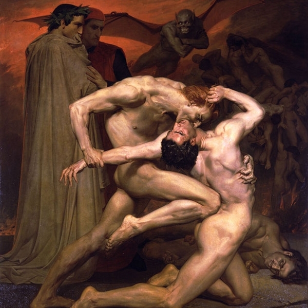 William bouguereau dante and virgil in hades 1339170668 b