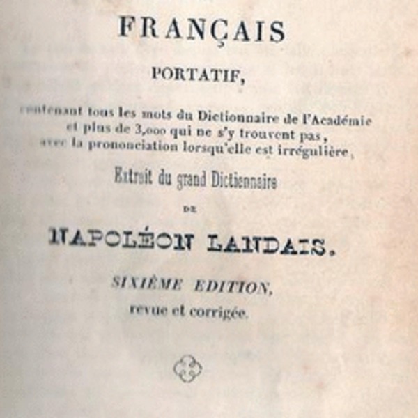 Petit dictionnaire francais portatif 300