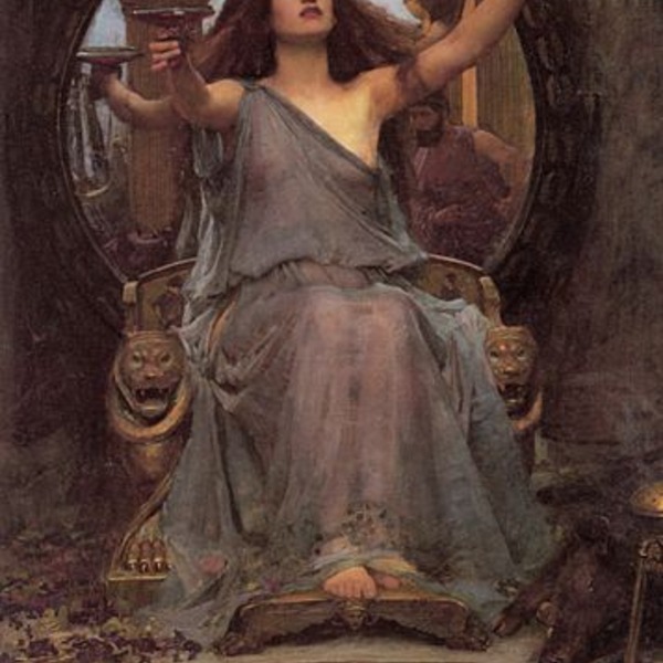 357px circe offering the cup to odysseus