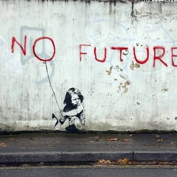 Banksy no future 1
