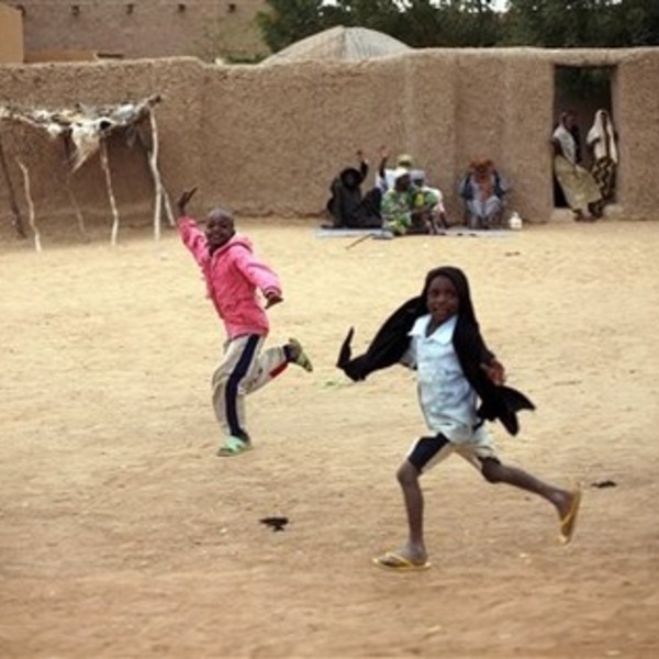 Bamako enfants courrant