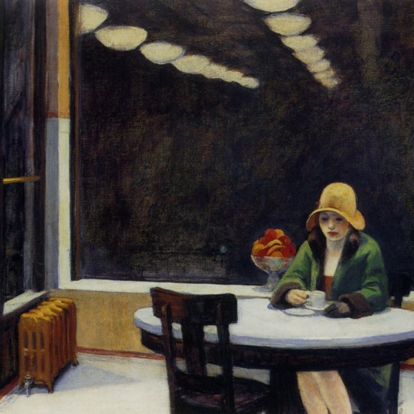 Edward hopper   automat restaurant   1927