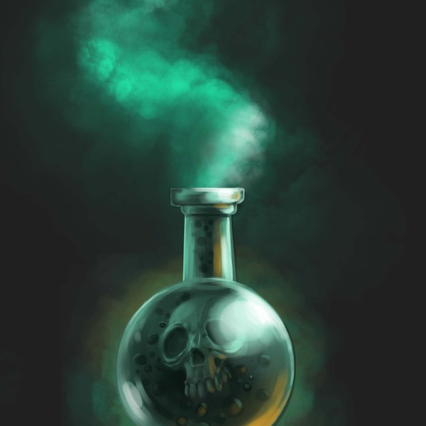 Poison bottle by tulwarr1 d3gxfjj