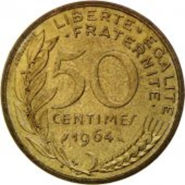 460307 france marianne centimes 1964 paris spl aluminum bronze 939 revers