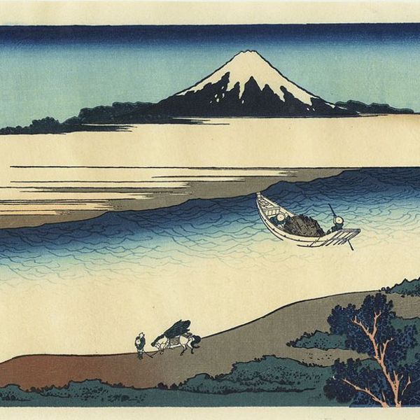 Hokusai 36 vues riviere tamagawa g1